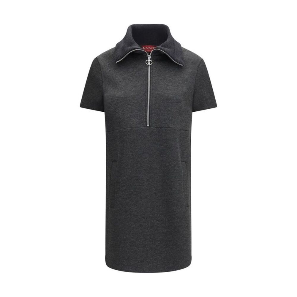 Gucci Gray Cotton Casual Women's Dress